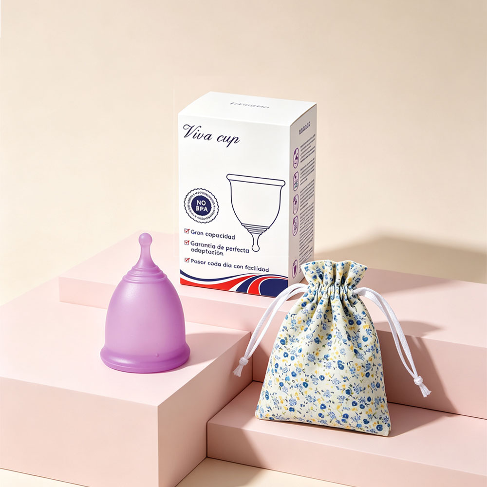 Menstrual Cup Silicone - Menstruationstasse aus medizinischem Silikon, kleine und