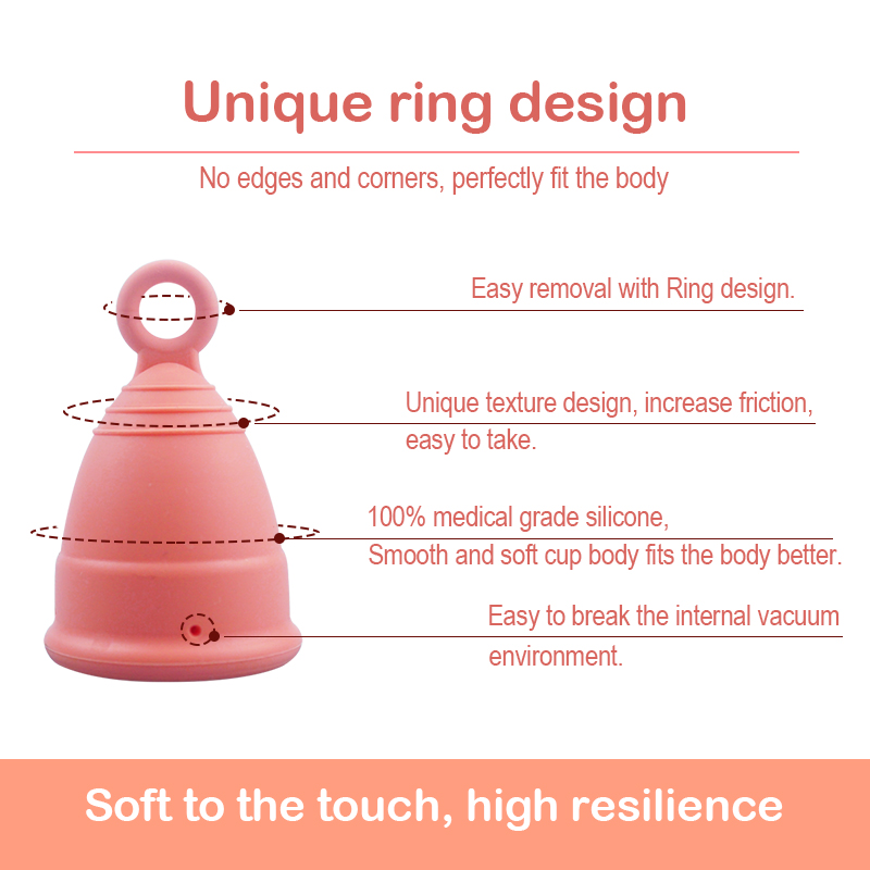 Zertifizierte hypo allergene M – Menstrual Cup Silicone Bewertung und Preis