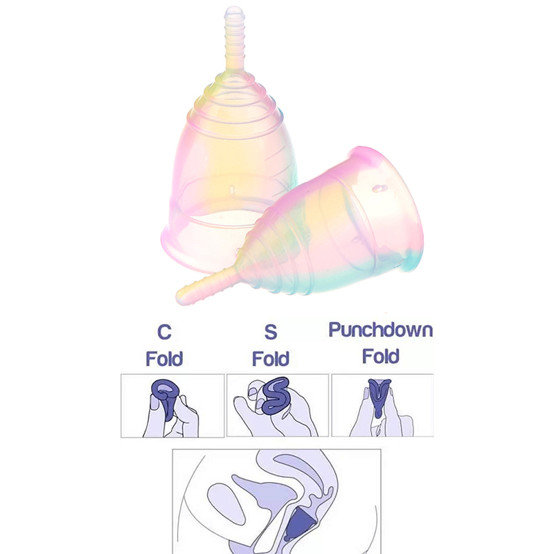 * Tragbare Menstruationstasse  – Menstrual Cup Silicone Bewertung und Preis