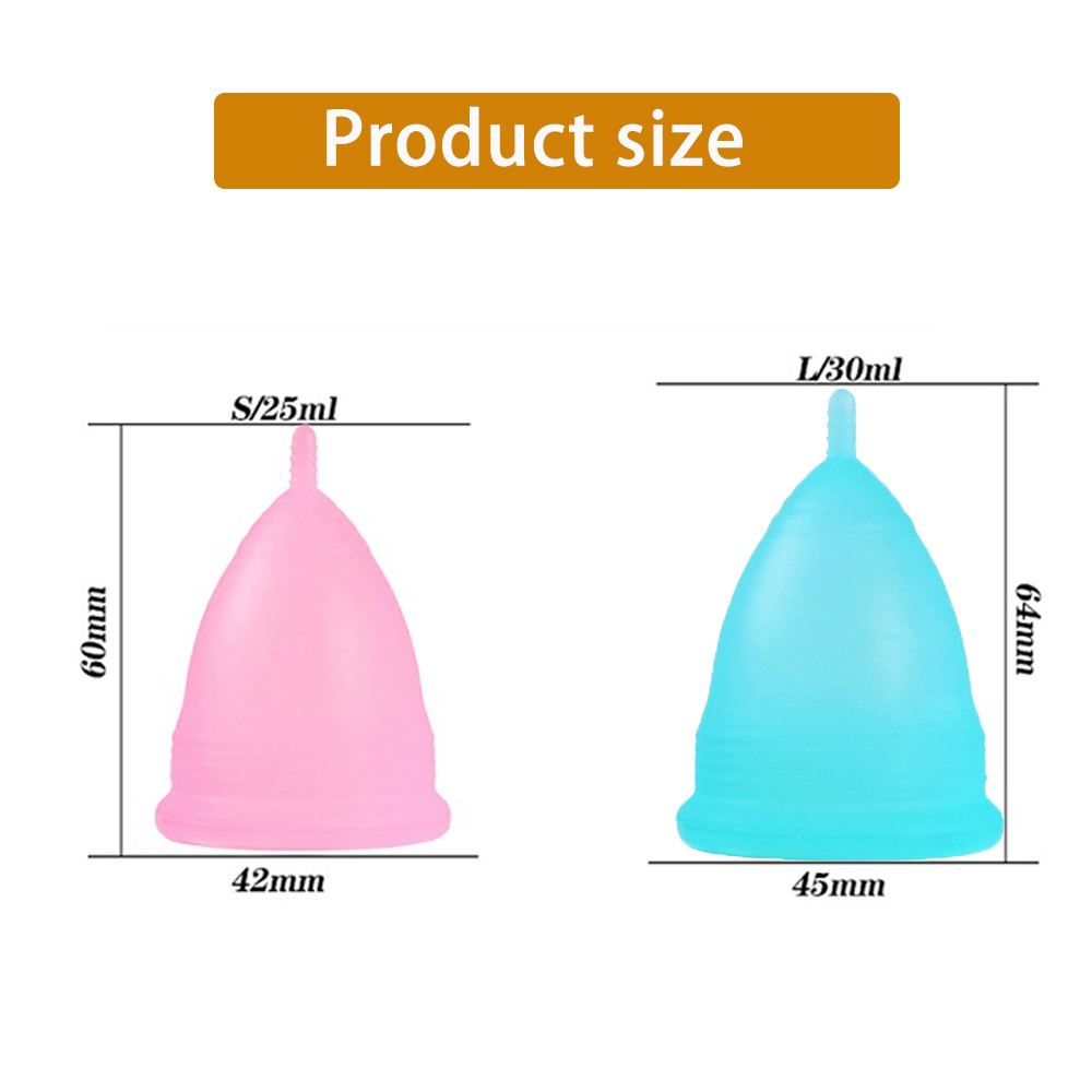 2 Stück Menstruationstassen fü – Menstrual Cup Silicone Bewertung und Preis