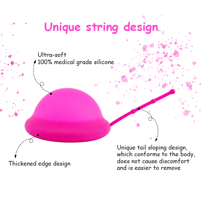 Frauen Menstruations Disc Mit  – Menstrual Cup Silicone Bewertung und Preis